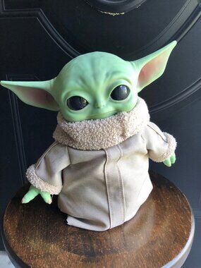 Mattel Star Wars Mandalorian The Child Baby Yoda Grogu Plush Toy Doll 11” Tall